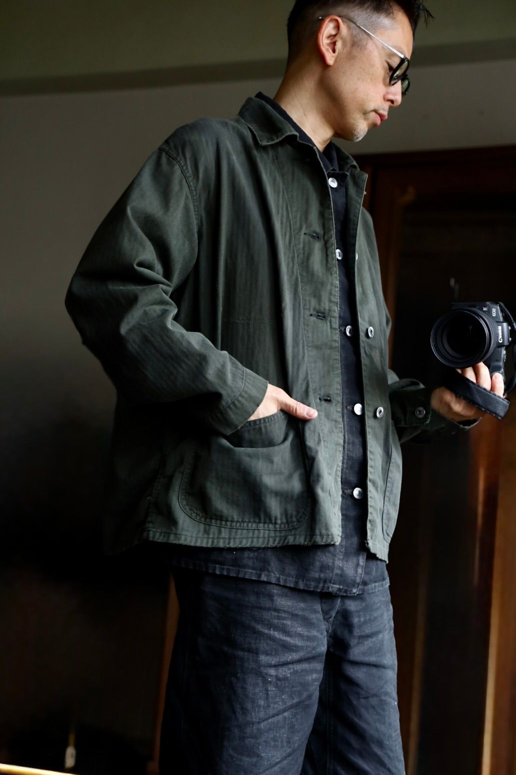 A.PRESSE - アプレッセ 25SS Vintage P41 Military Jacket(25SAP