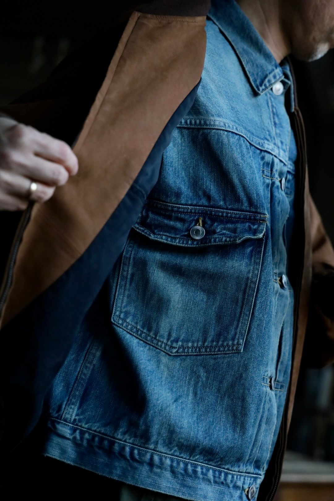 アプレッセ25SS デニムジャケット1st Type Denim Jacket(25SAP-01-23H)INDIGO☆2月22日(土)発売！