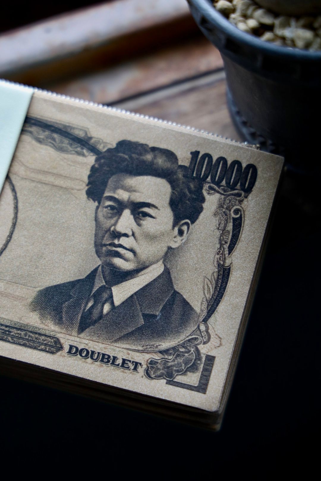 doublet 25AW CASH STACK CLUTCH BAG(25AW77BG63)BROWN☆7月12日(土)発売！