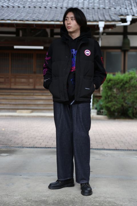 カナダグース FREE STYLE CREW VEST style.2020.11.28