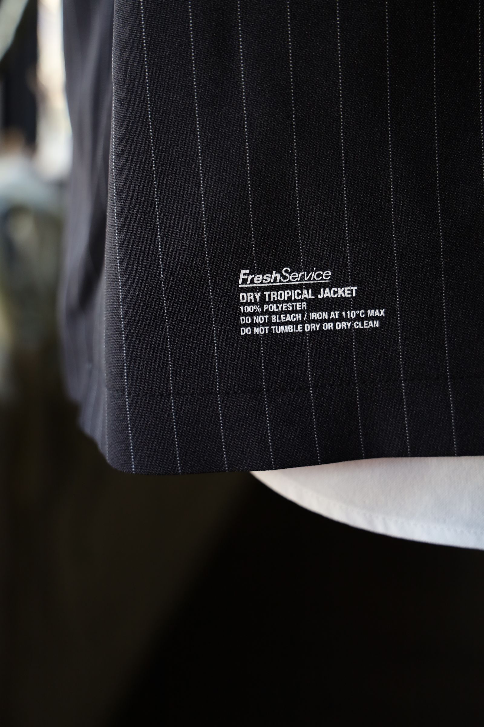 フレッシュサービス DRY TROPICAL JACKET(FSC251-20143)BLACK