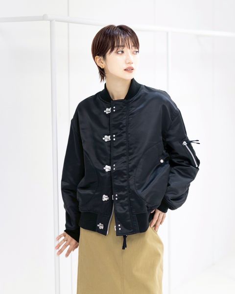 COMME des GARCONS HOMME ツイルフックミリタリージャケット STYLE 2025.09.17