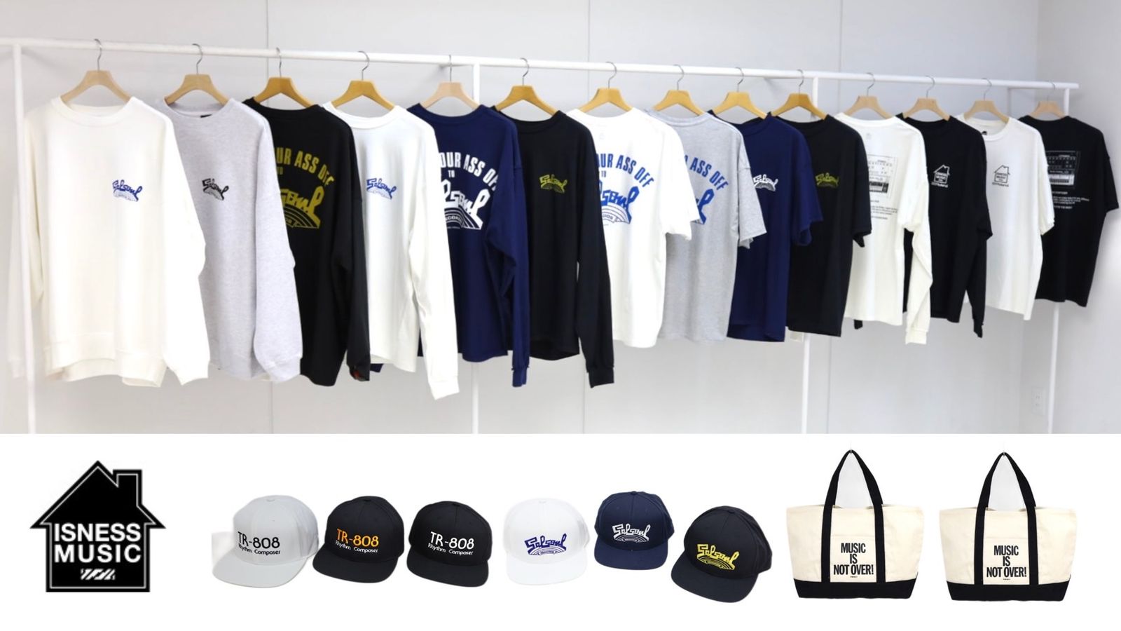 ISNESS MUSIC 26SS☆3月28日(土)新作発売！
