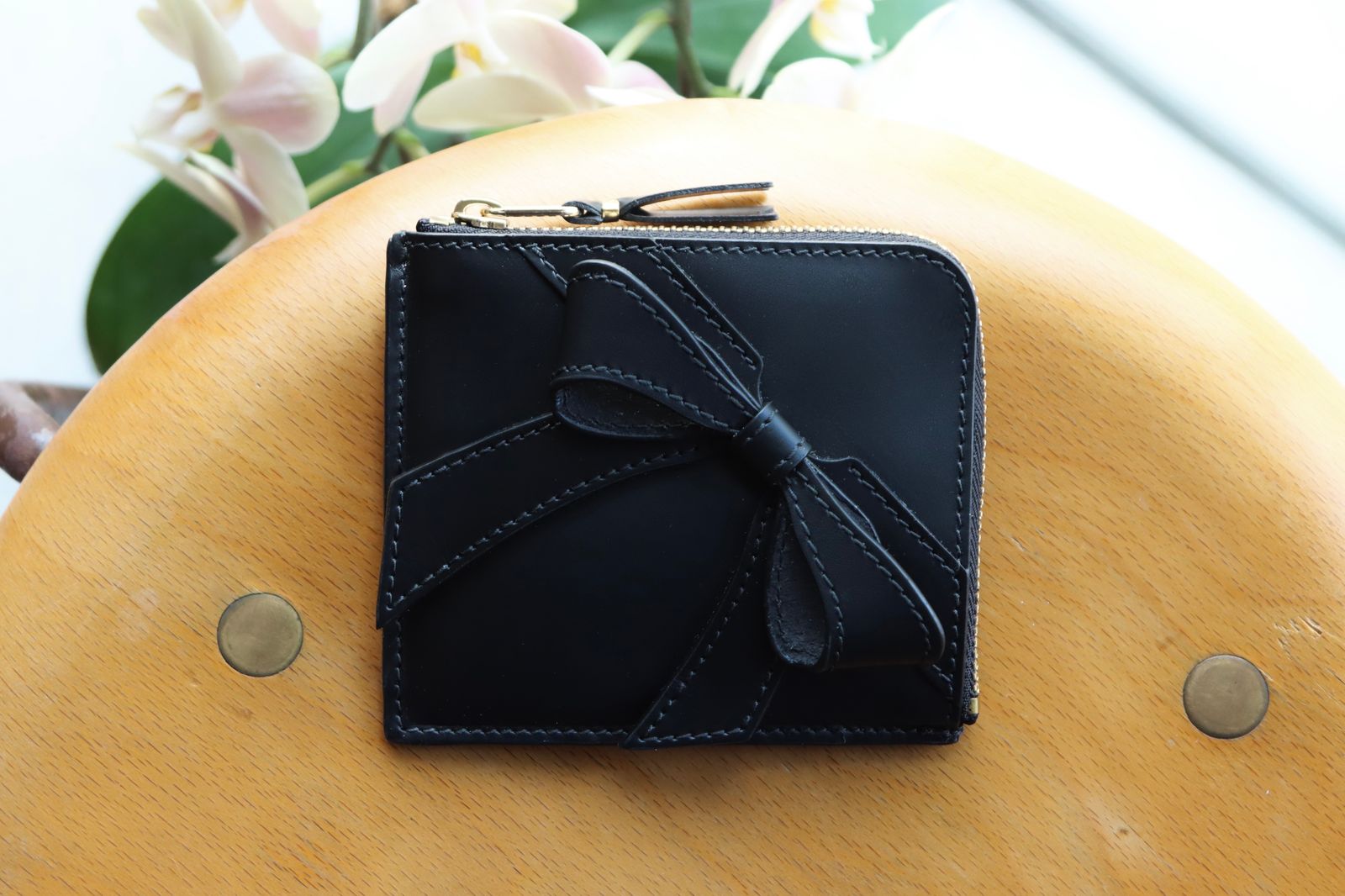 Wallet COMME des GARCONS - コムデギャルソン 財布 Big Bow Zip