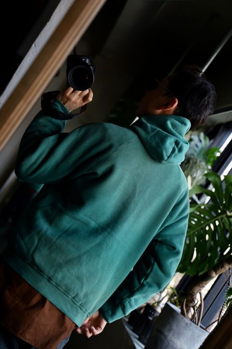 A.PRESSE Vintage Sweat Hoodieスタイル.2025.1.12.