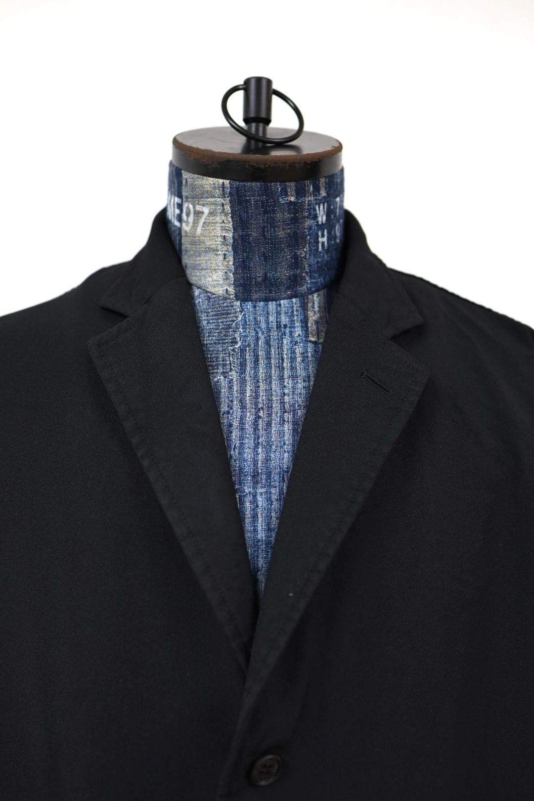 コムデギャルソンオム26SS エステルサージ 製品染3Bジャケット(HQ-J033-051)BLACK☆4月3日(金)発売！