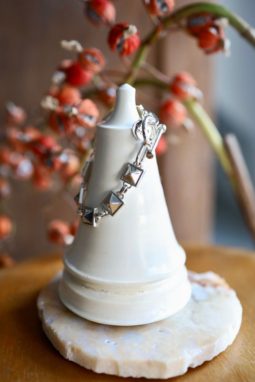 XOLO JEWELRY ブレスレット / Studs Link Bracelet -10mm- (XOB113)SILVER925☆新作発売！