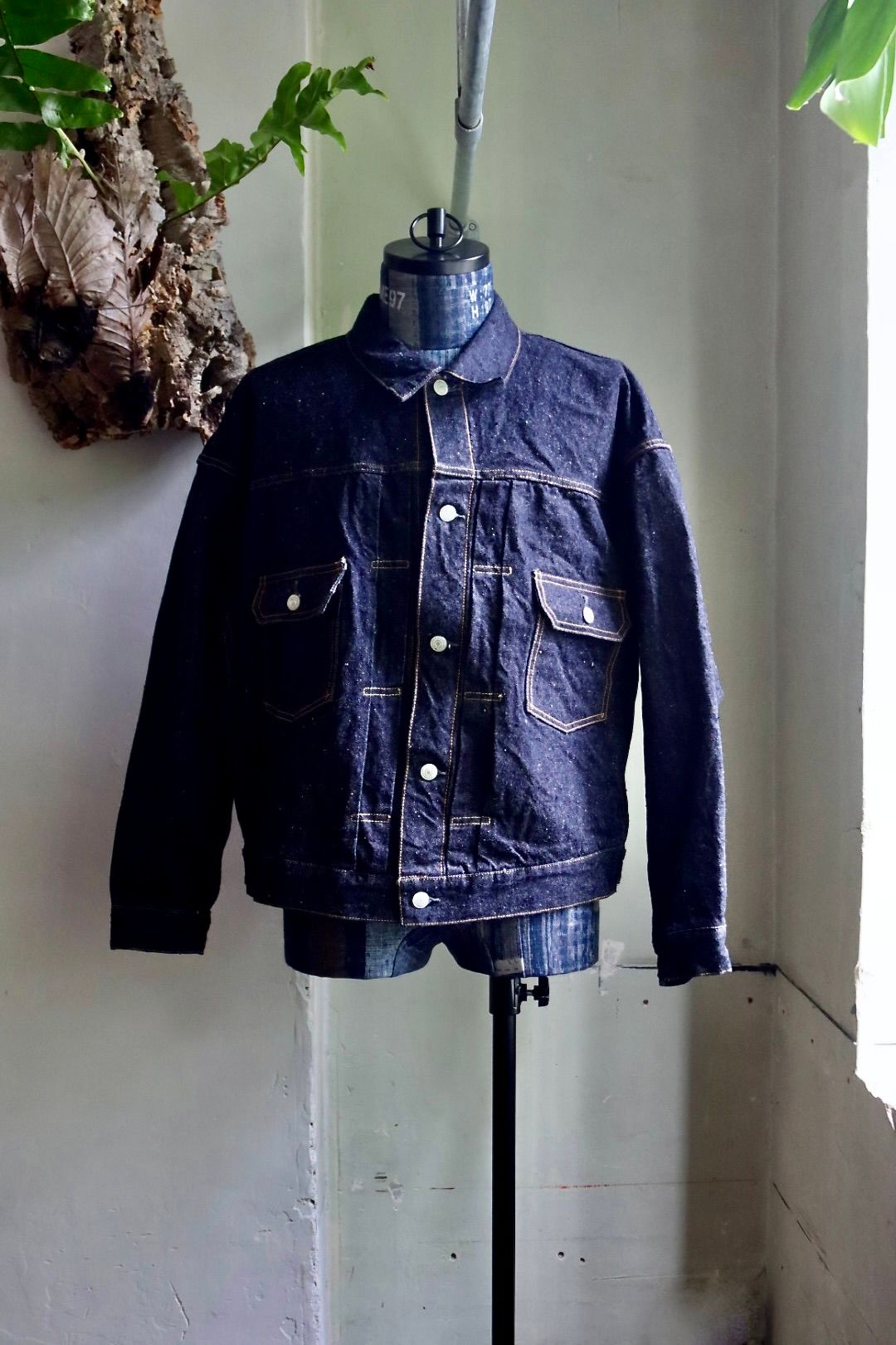 セントマイケル23AW ベルベルジンコラボデニムジャケットBJ_DENIM JKT(SM-A23-0000-C16)BLUE☆10月7日(土)発売！  - S