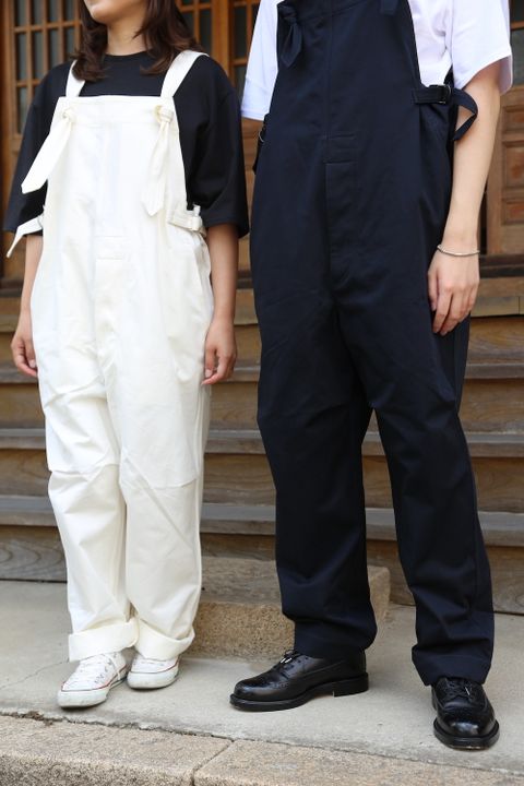 blurhms ROOTSTOCK Chino Salvage Overalls style. 2021.08.05.