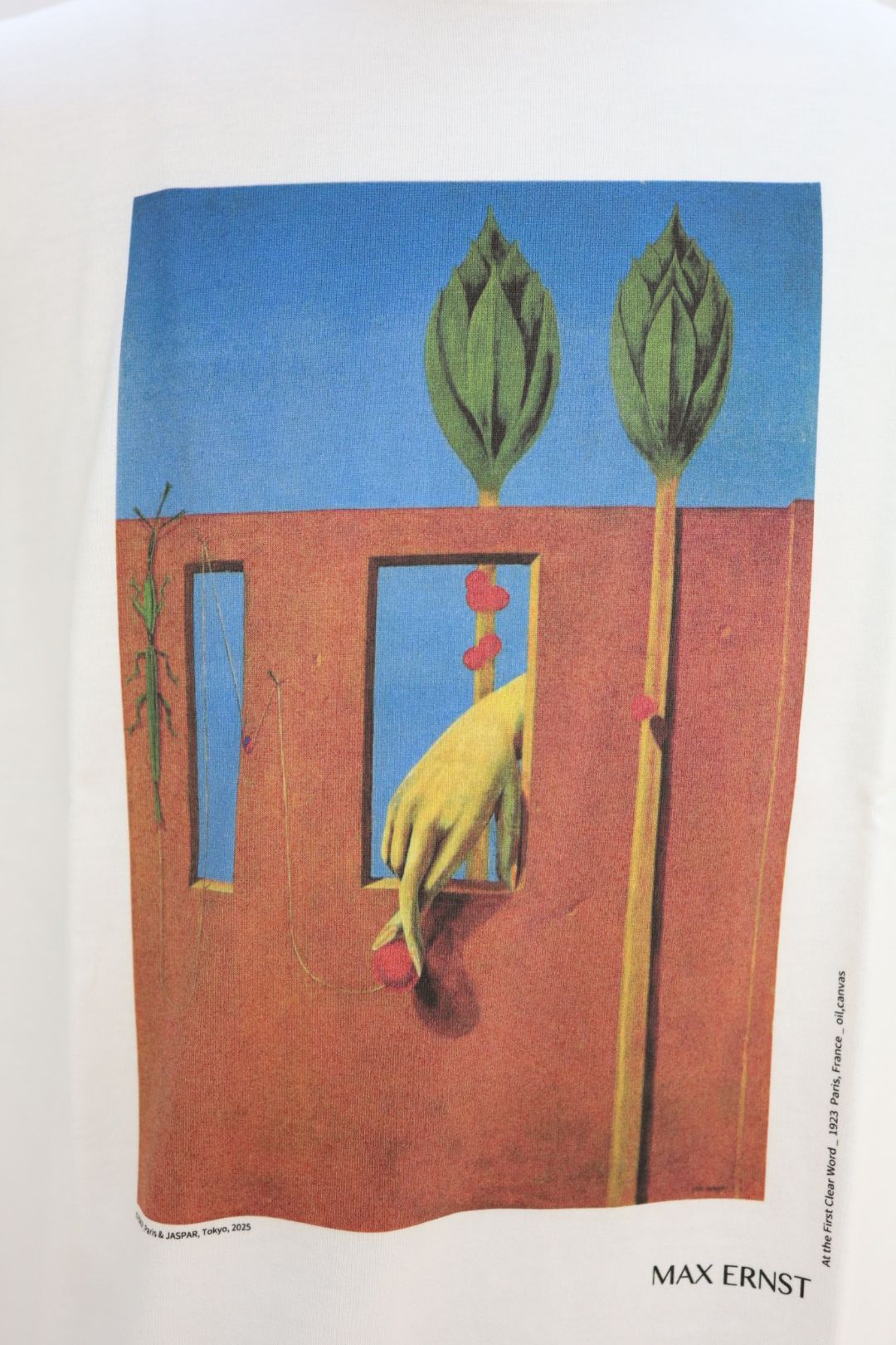 YOKE 26SS Art Printed T-shirt by Max Ernst(YK26SS01231CS)At the First Clear Word