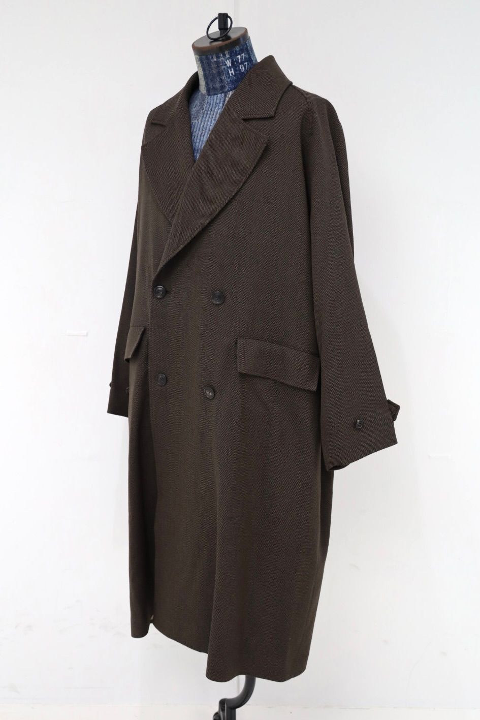 マーカ 26AW GREAT COAT(M26C10CO01C)BROWN BIRD’S-EYE☆新作発売！