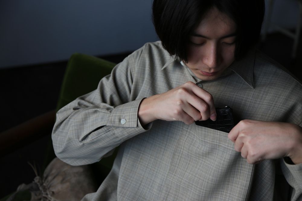 YOKE OVERSIZED BIG POCKET SHIRT(YK21SS0189SH) ※2月20日発売