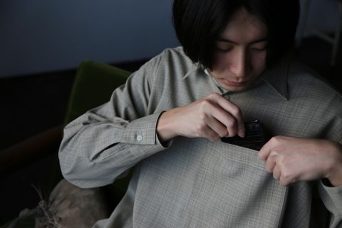 YOKE OVERSIZED BIG POCKET SHIRT(YK21SS0189SH) ※2月20日発売