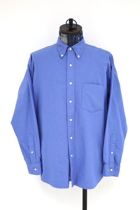 グラフペーパー26AW Oxford L/S B.D Box Shirt (GM263-50020B)SAX☆8月1日(土)発売！