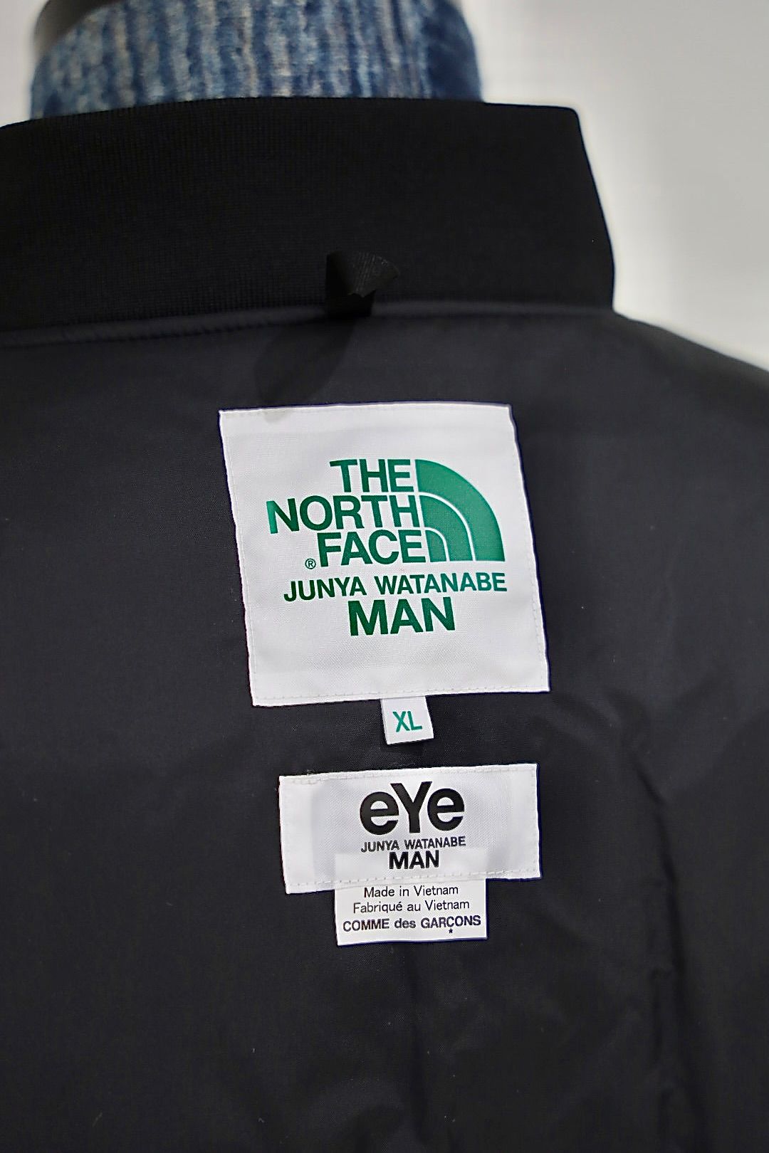 アイジュンヤワタナベマン THE NORTH FACE コラボレーションボンバージャケット(WR-J902-100)BLACK☆8月14日(金)発売！