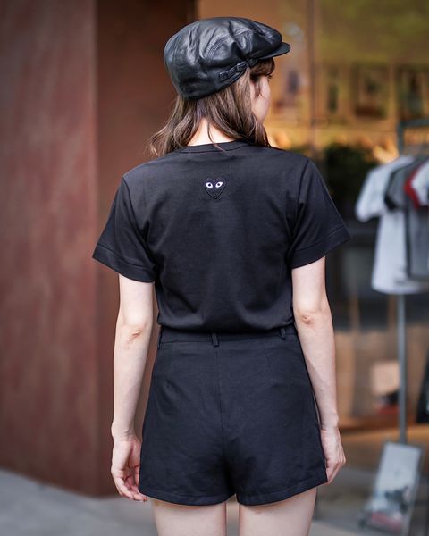 PLAY COMME des GARCONS 新作バックワンポイントTシャツ style.2024.9.20