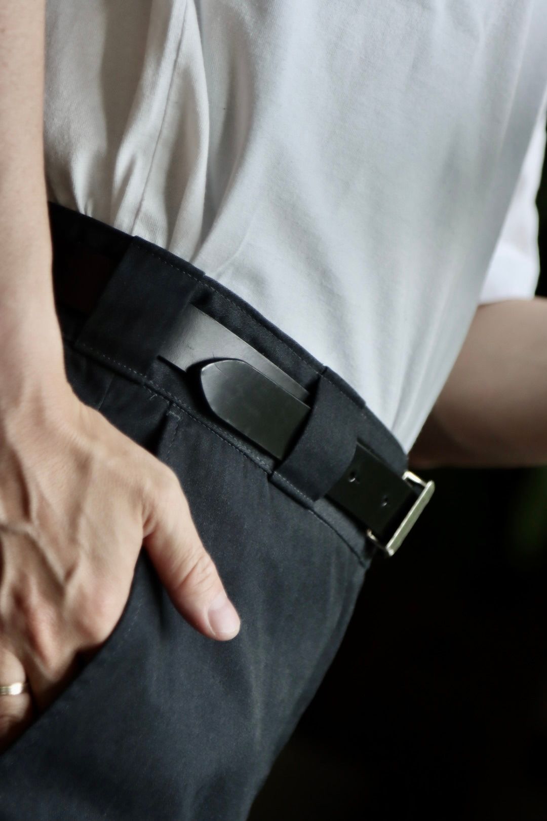 ショロジュエリーベルト Sp02 Buckle Buckle -Black Leather-(XOBL005)