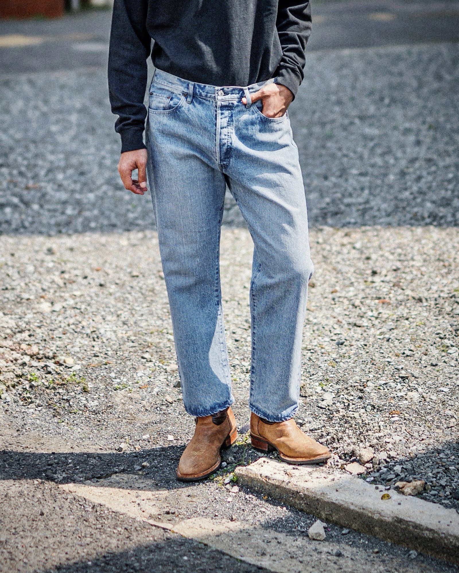 アプレッセ 25SS Washed Denim Pants(AP-4006)INDIGO☆3月22日(土)発売！