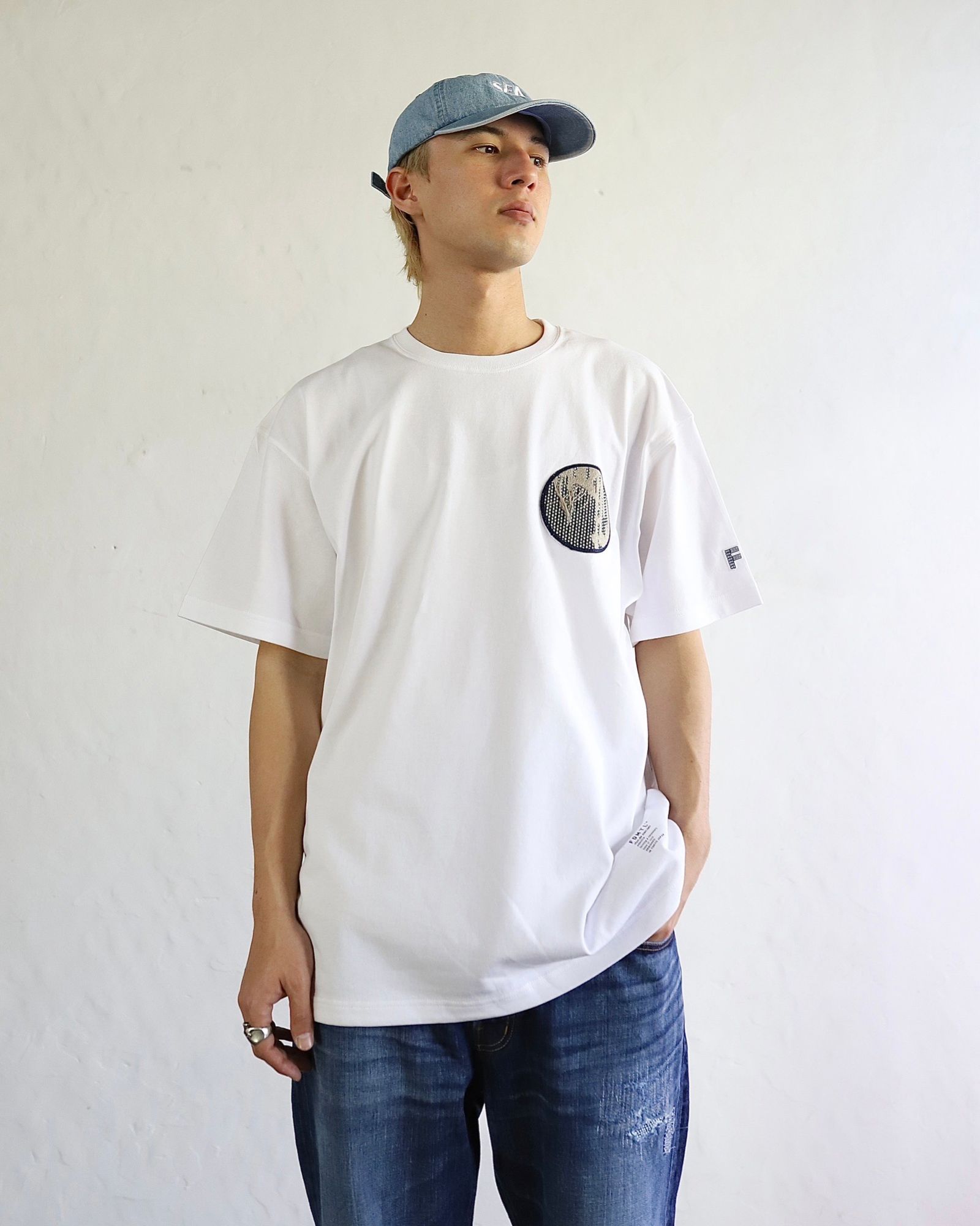 FDMTL 24SS CIRCLE BORO PATCH TEE style 2024.4.14