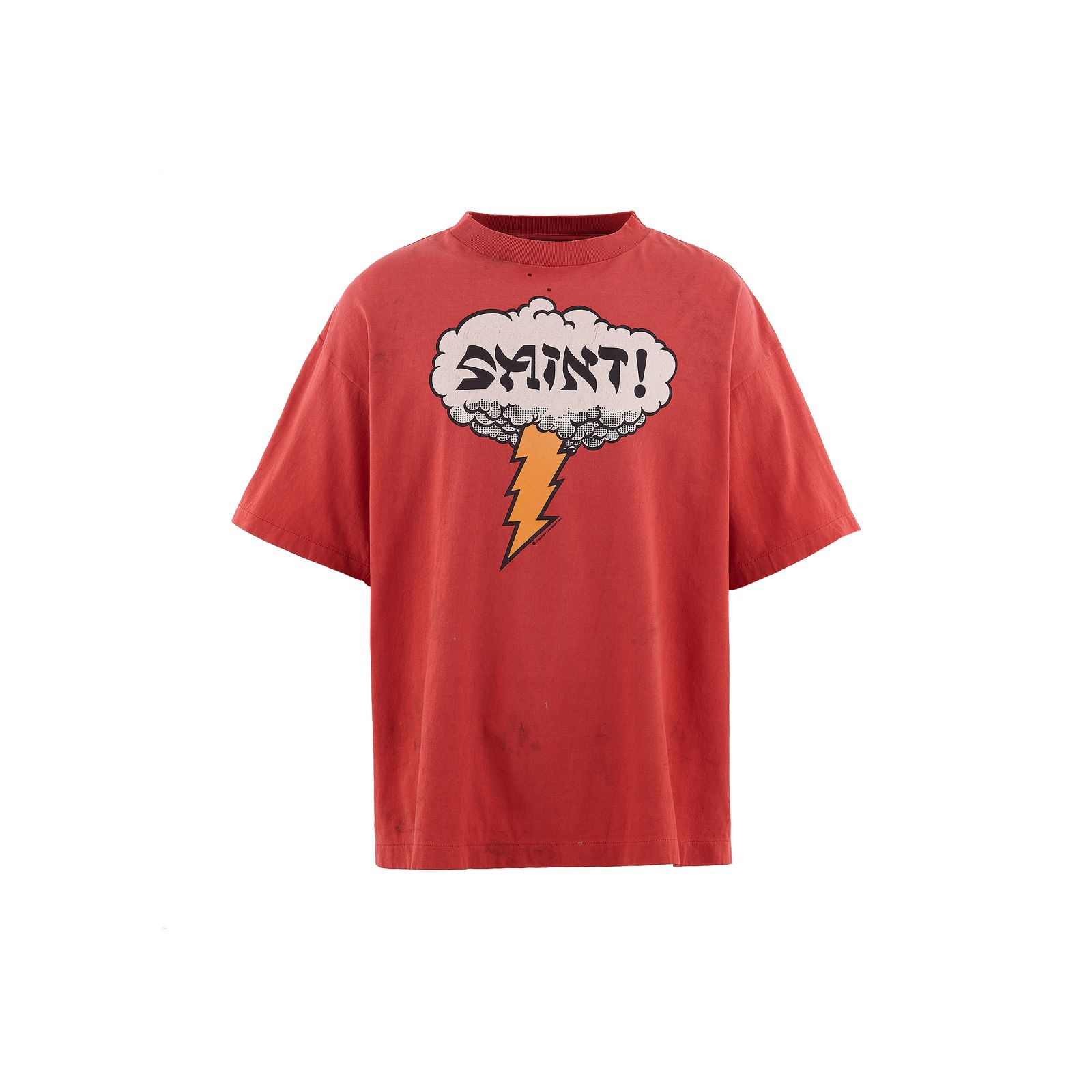 セントマイケル 26SS SAINT!_SS T-SHIRT(SM-MK8-0000-024)RED☆4月29日(水)新作発売！