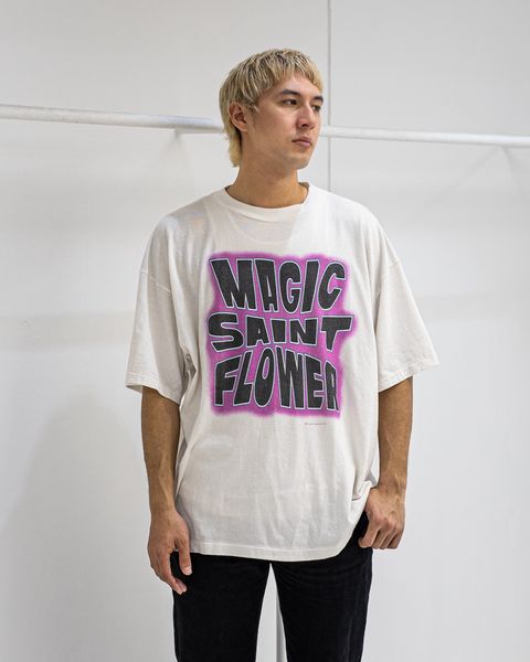 セントマイケル 26SS MAGIC SAINT SS T-SHIRT(SM-MK8-0000-010)WHITE☆4月11日(土)発売！