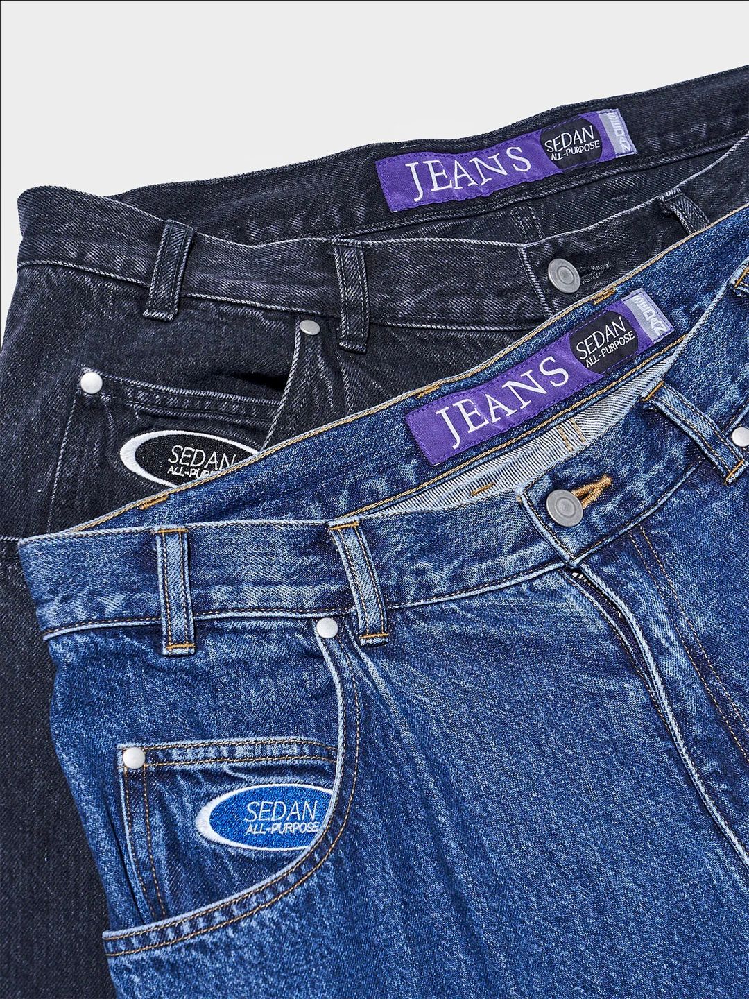 SEDAN ALL-PURPOSE - セダンオールパーパス23FW Oval Logo Denim Pant