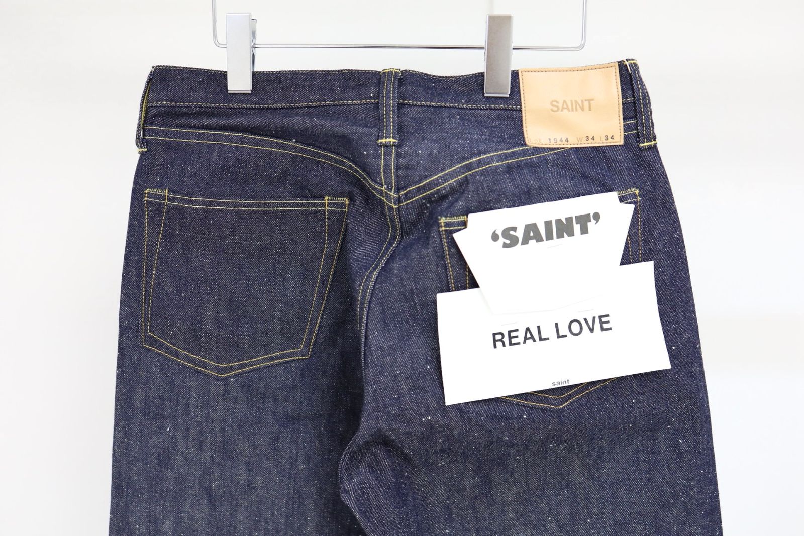 セントマイケル 26SS BBJ_DENIM PANTS/REGID(SM-MK8-0000-C46)BLUE