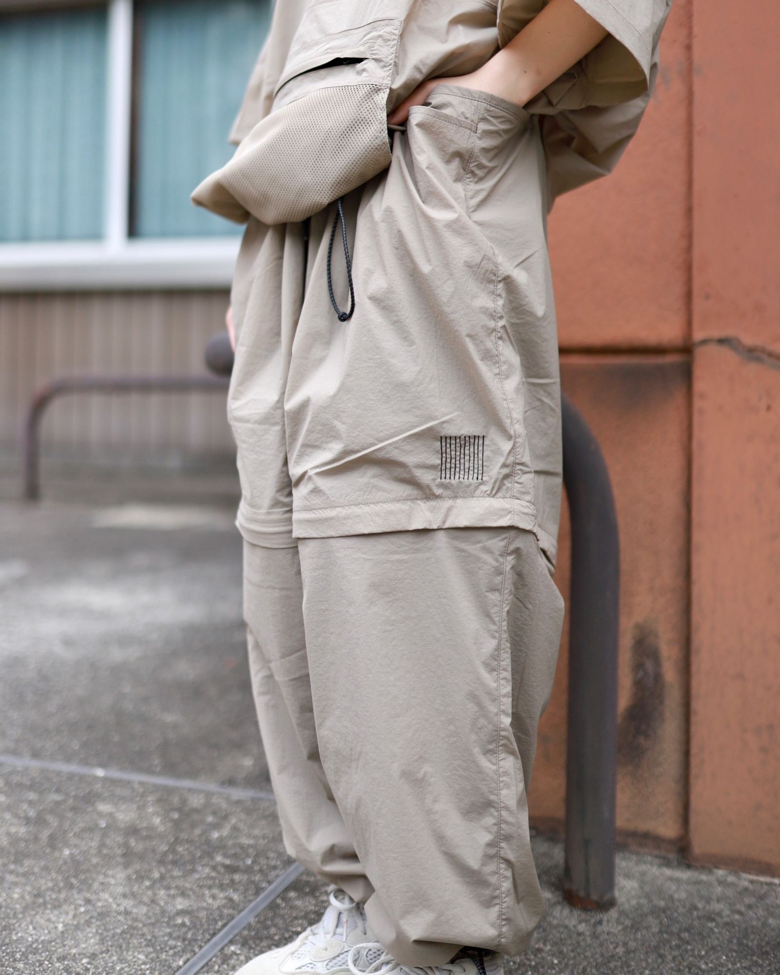 S.F.C 23SS SPOT スーパーワイドデタッチャブルパンツ SUPER WIDE DETACHABLE PANTS  (SFCSS23SPP01) BEIGE - M