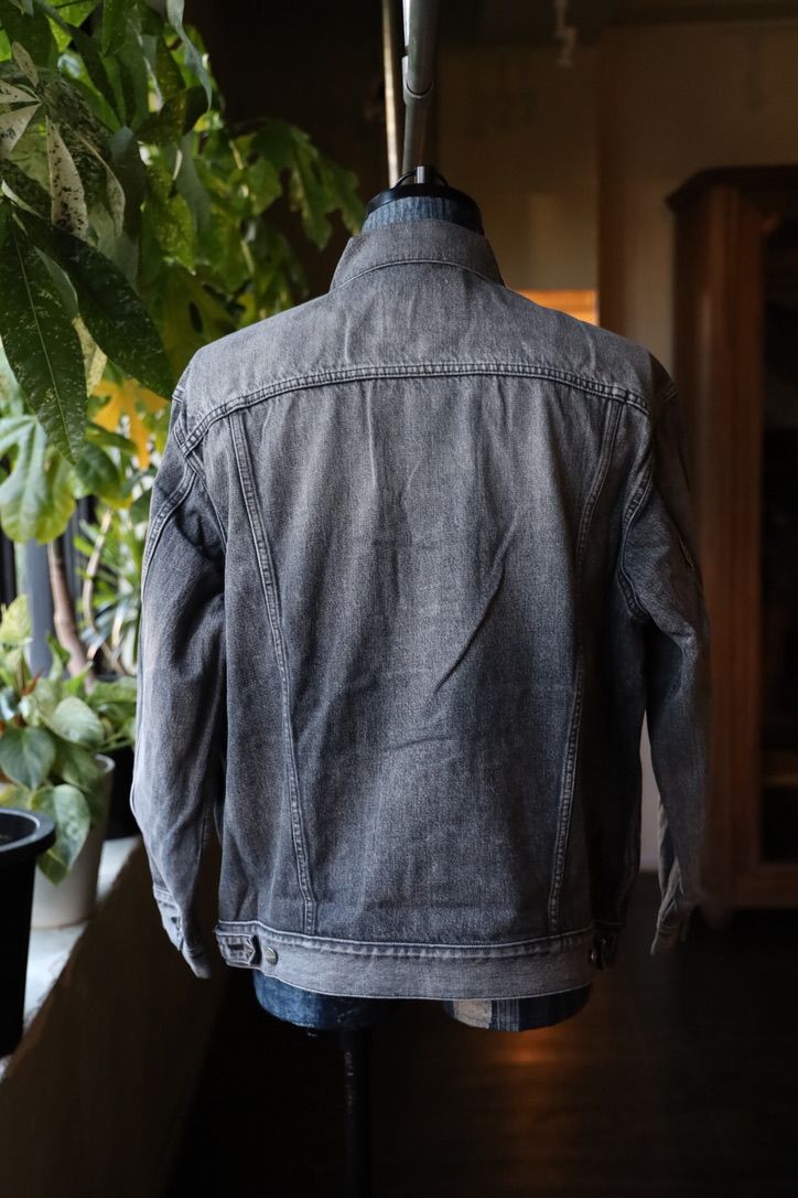 グラフペーパー 25AW Selvage Denim Trucker Jacket(GM253-20055LB)BLACK_LIGHT FADE
