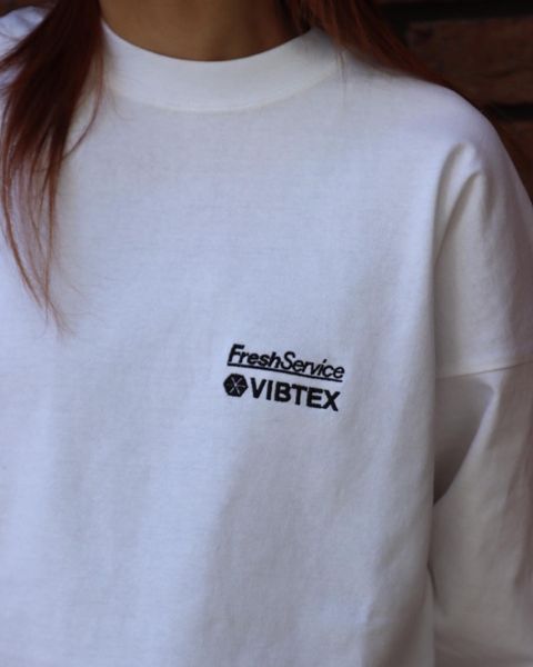 VIBTEX for FreshService “S/S CREW NECK TEE” style.2022.10.25