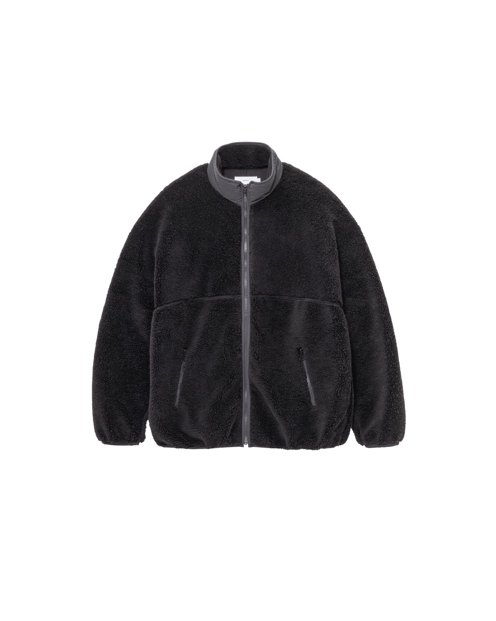 グラフペーパー Wool Boa Zip-Up Blouson(GU263-30340)BLACK☆10月17日(土)発売！