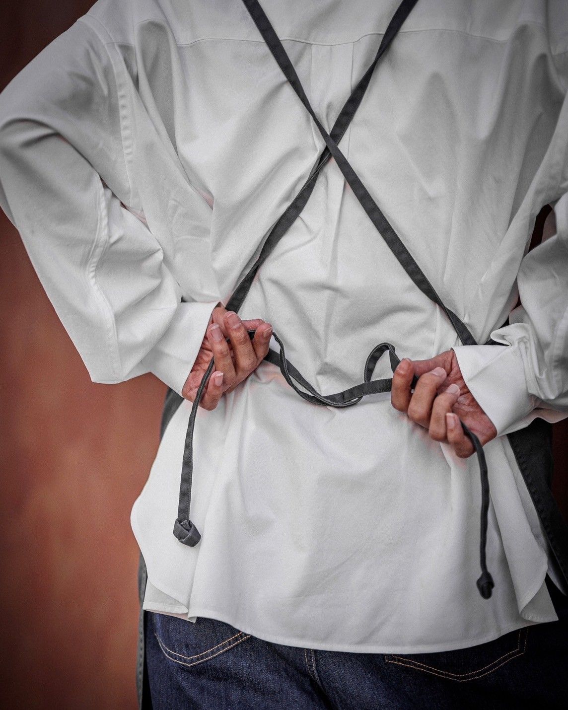 フレッシュサービス  FDS_CORPORATE UNIFORM APRON(FDS252-99087)GRAY