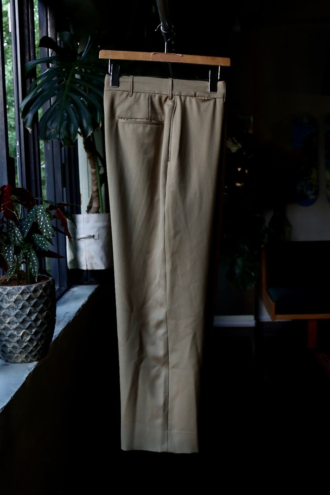 アプレッセ23AW パンツ Vintage Wool Trousers (23AAP-04-23H)BEIGE