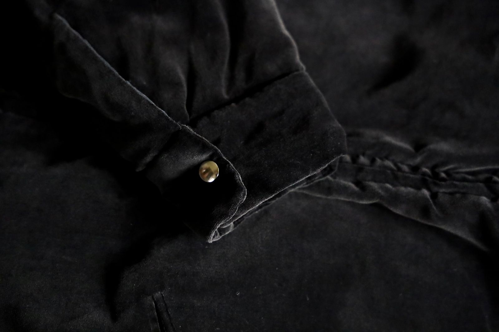 アプレッセ 2025 STYLE2  Vintage Souvenir Velour Jacket(25AAP-01-22)BLACK☆9月13日(土)発売！