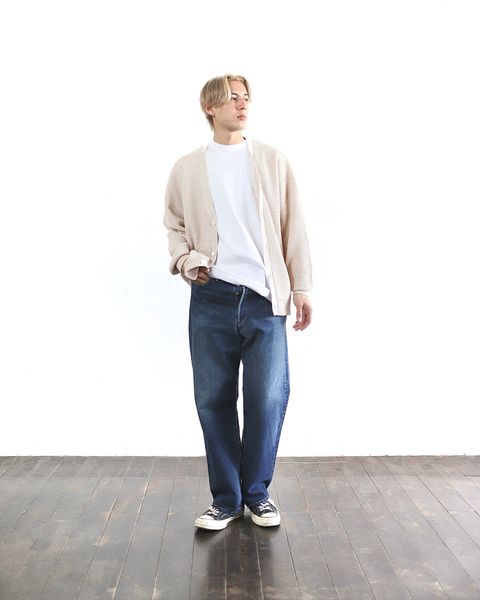 グラフペーパー 24SS Linen SOLOTEX Knit Cardigan(KINARI) style 2024.3.15