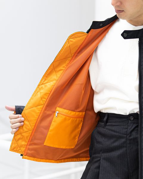 アイジュンヤワタナベマン THE NORTH FACE Wネーム ナイロンライダースジャケット 新作発売！