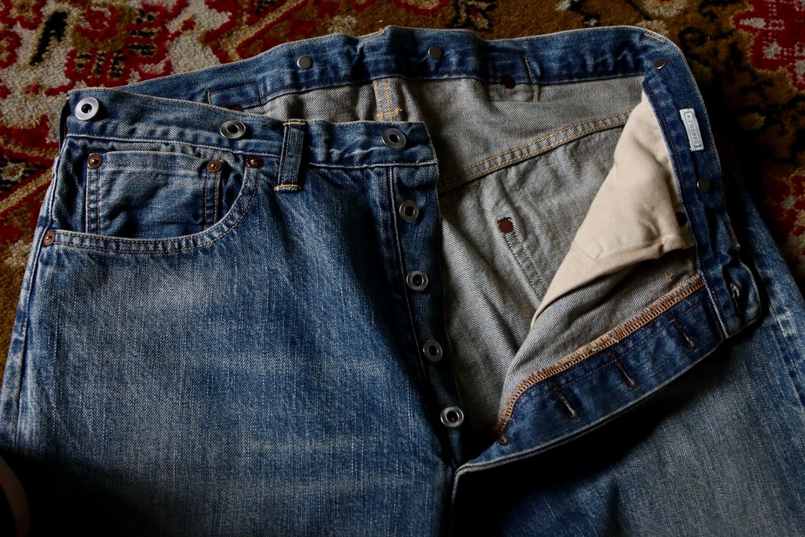 A.PRESSE - アプレッセ23AWデニム No.22 Washed Wide Denim A.PRESSE - アプレッセ23AWデニム No.22 Washed Wide Denim