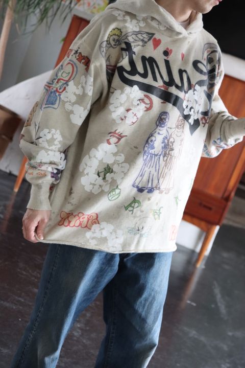 ©SAINT M×××××× HOODIE GRAFFITT.XL style.