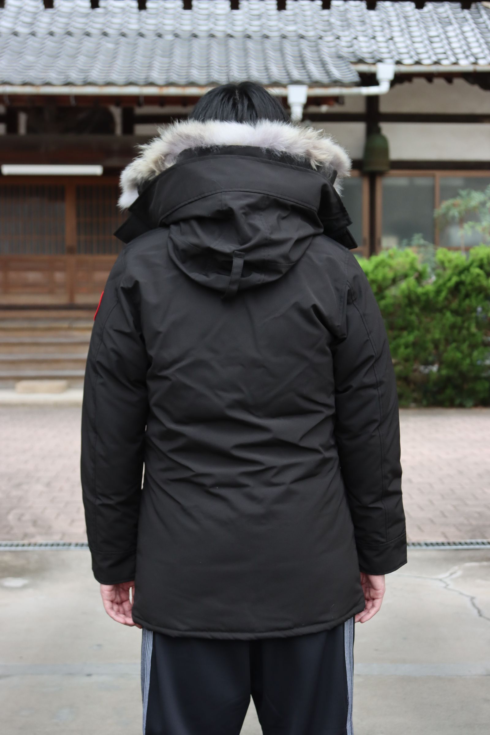 CANADA GOOSE LANGFORD PARKA FUSION FIT"BLACK"style.2021.10.17.