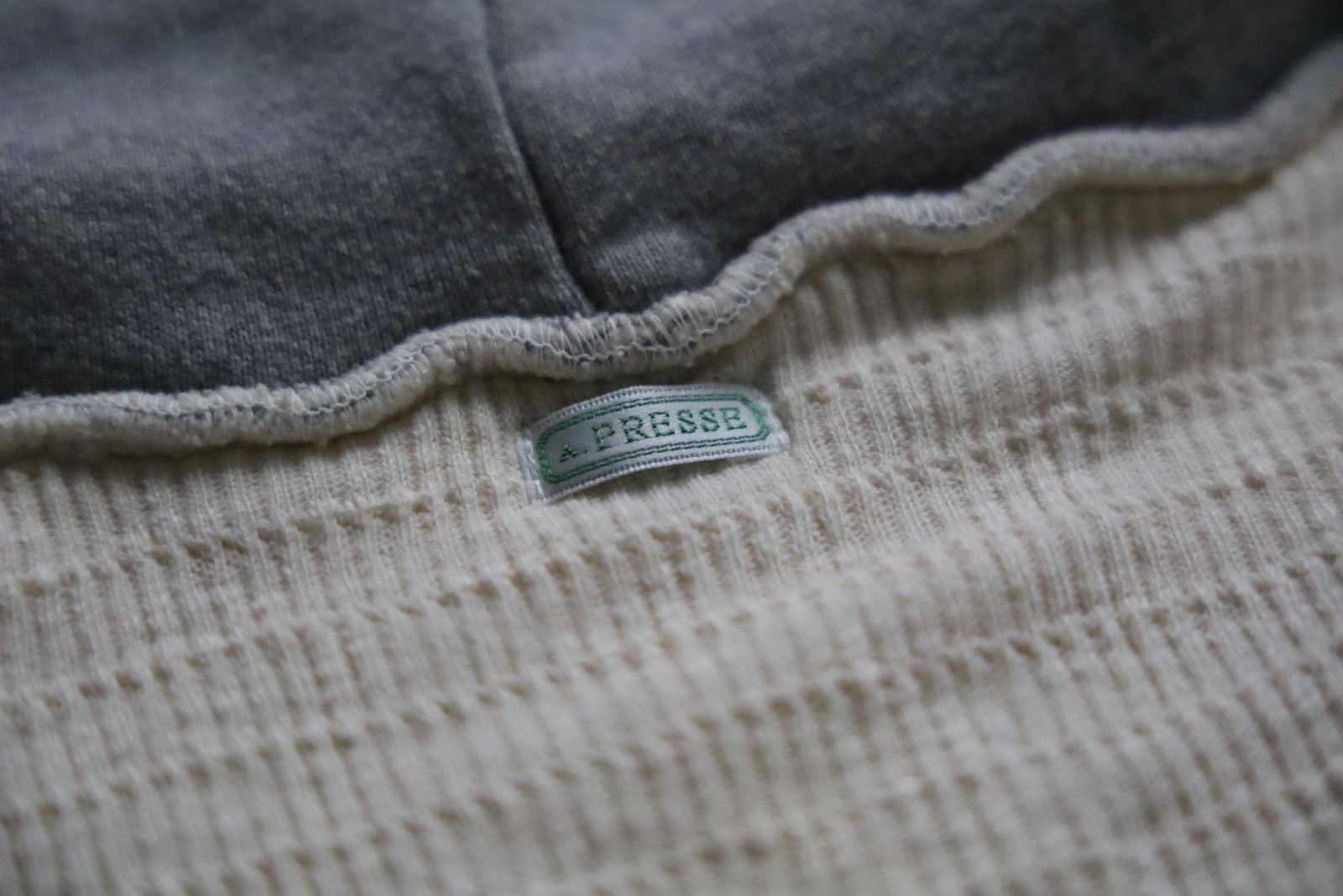 アプレッセ Vintage Zip Sweat Hoodie(24AAP-05-09K)ASH GRAY☆9月7日(土)発売！
