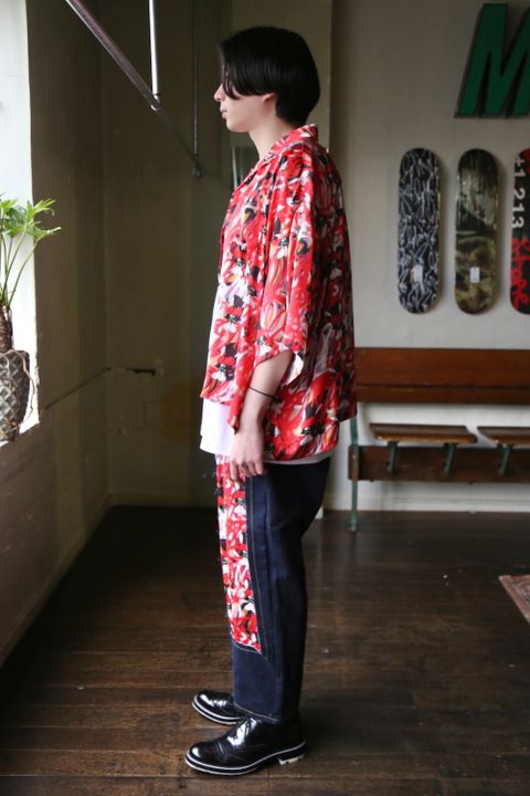KIDILL×SKOLOCT WIDE ALOHA SHIRTS (KLSKT02) style.2021.1.23.