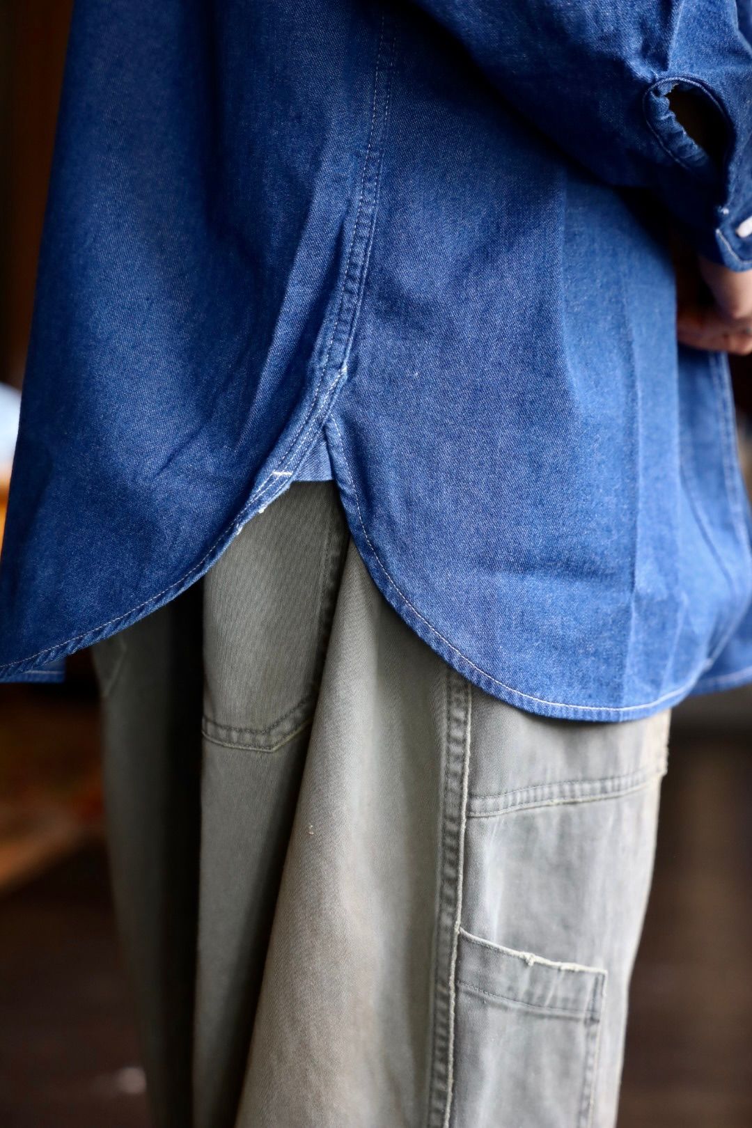 ファウンダ 25SS DENIM SHIRT(015FD251016)ONE WASH☆2月22日(土)発売！