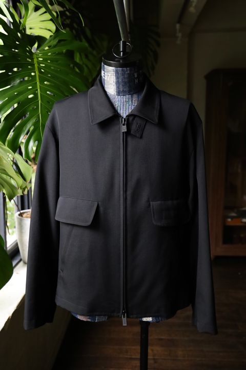 YOHJI 長けれ YAMAMOTO 22aw ウールギャバ ジップブルゾン