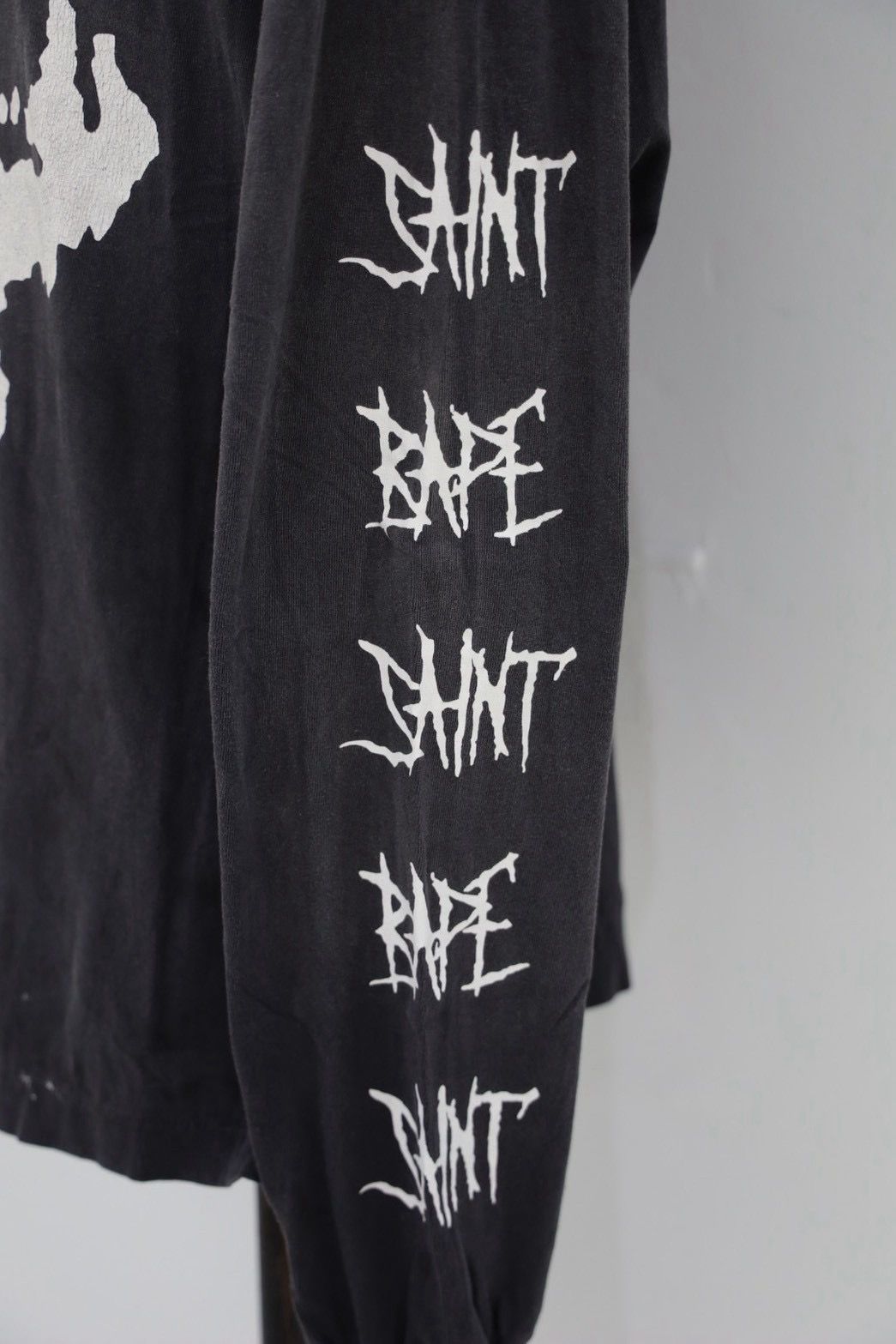 セントマイケル 26AW SUKULL BAPE_LS T-SHIRT (SM-MK1-0000-C37) BLACK☆9月19日(土)発売！
