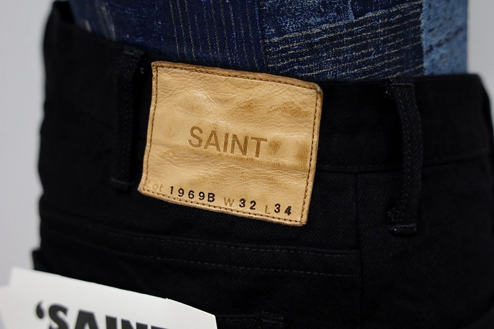 セントマイケル 26SS BLACK DENIM PANTS/FLARE (SM-MK8-0000-078)