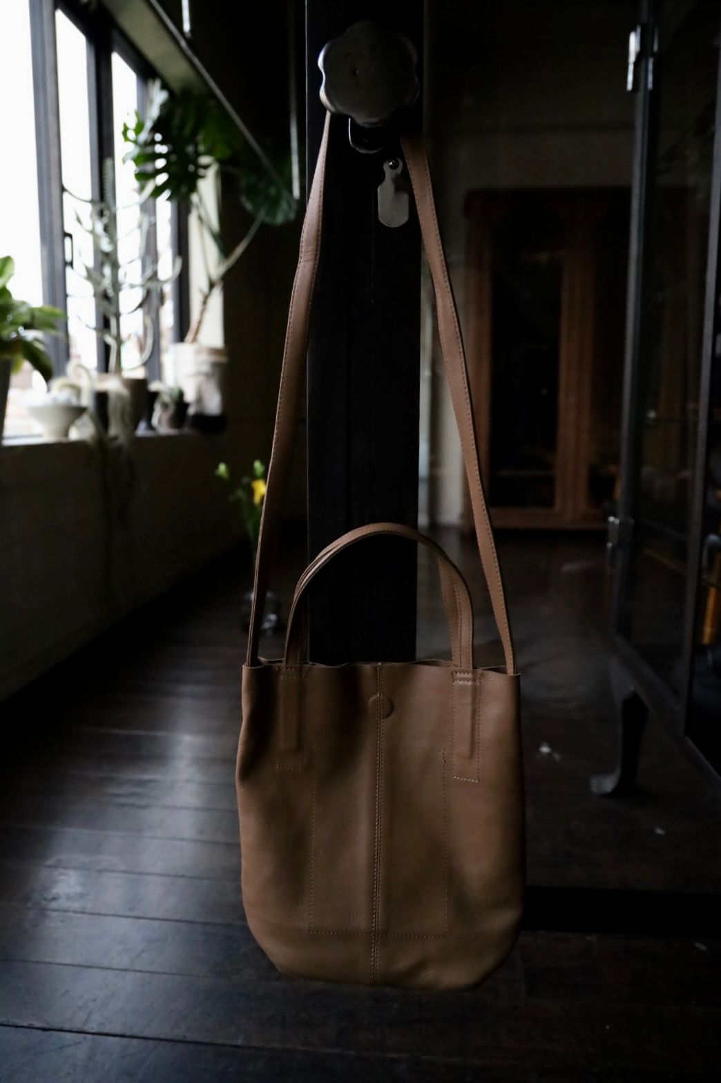 Morphee / モルフェトートバッグ 2WAY SMALL TOTE(LONG)CAMEL