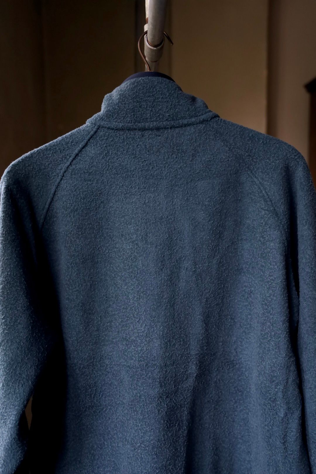 アプレッセ 2026 STYLE2 Vintage Silk Fleece Harf ZIP Jacket(26AAP-01-29)BLUE☆10月17日(土)新作発売！