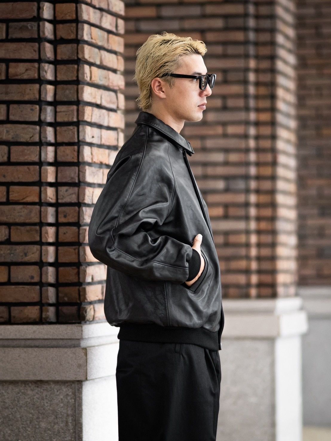 Graphpaper 新作Cow Leather Raglan Blouson style.2026.8.28