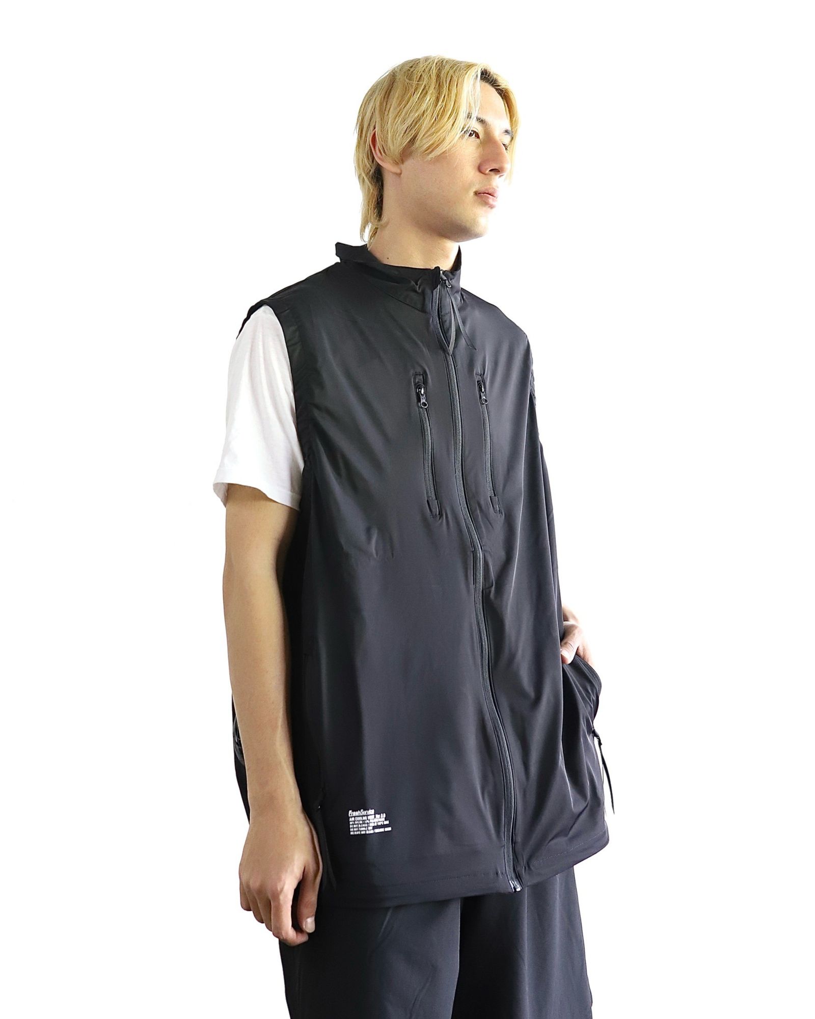 FreshService 24SS 空調服®︎ × FreshService “AIR COOLING VEST ” style 2024.4.19