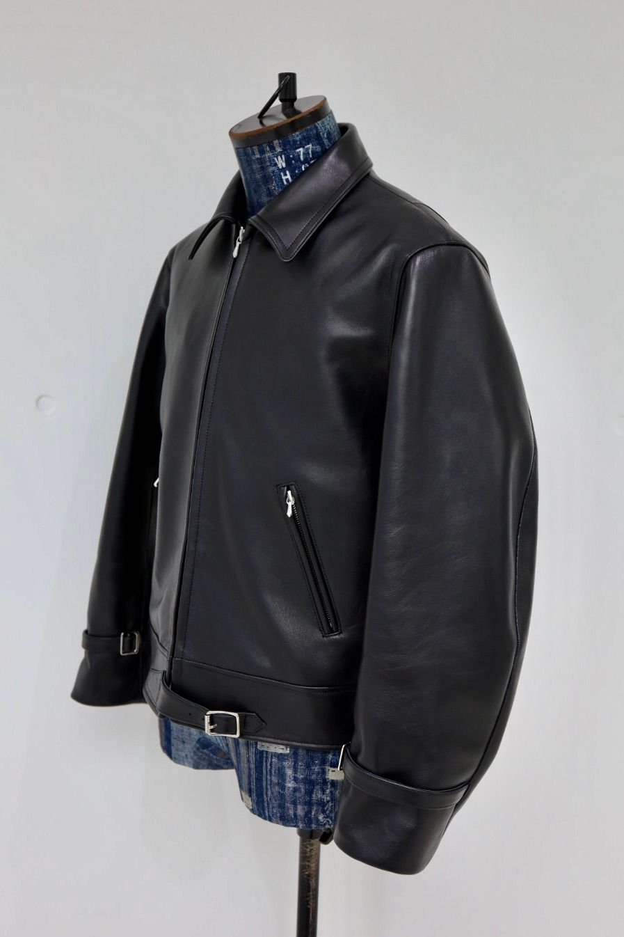アプレッセ 2026 STYLE1 Leather French Riders Jacket(26SAP-01-05)BLACK☆11月29日(土)発売！
